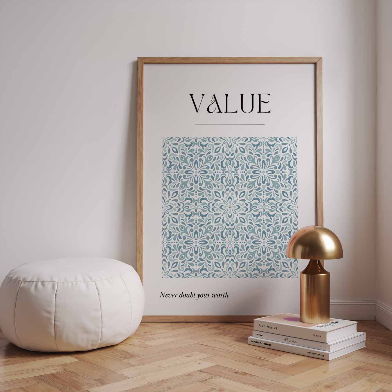 Inspirerende Waarde Poster