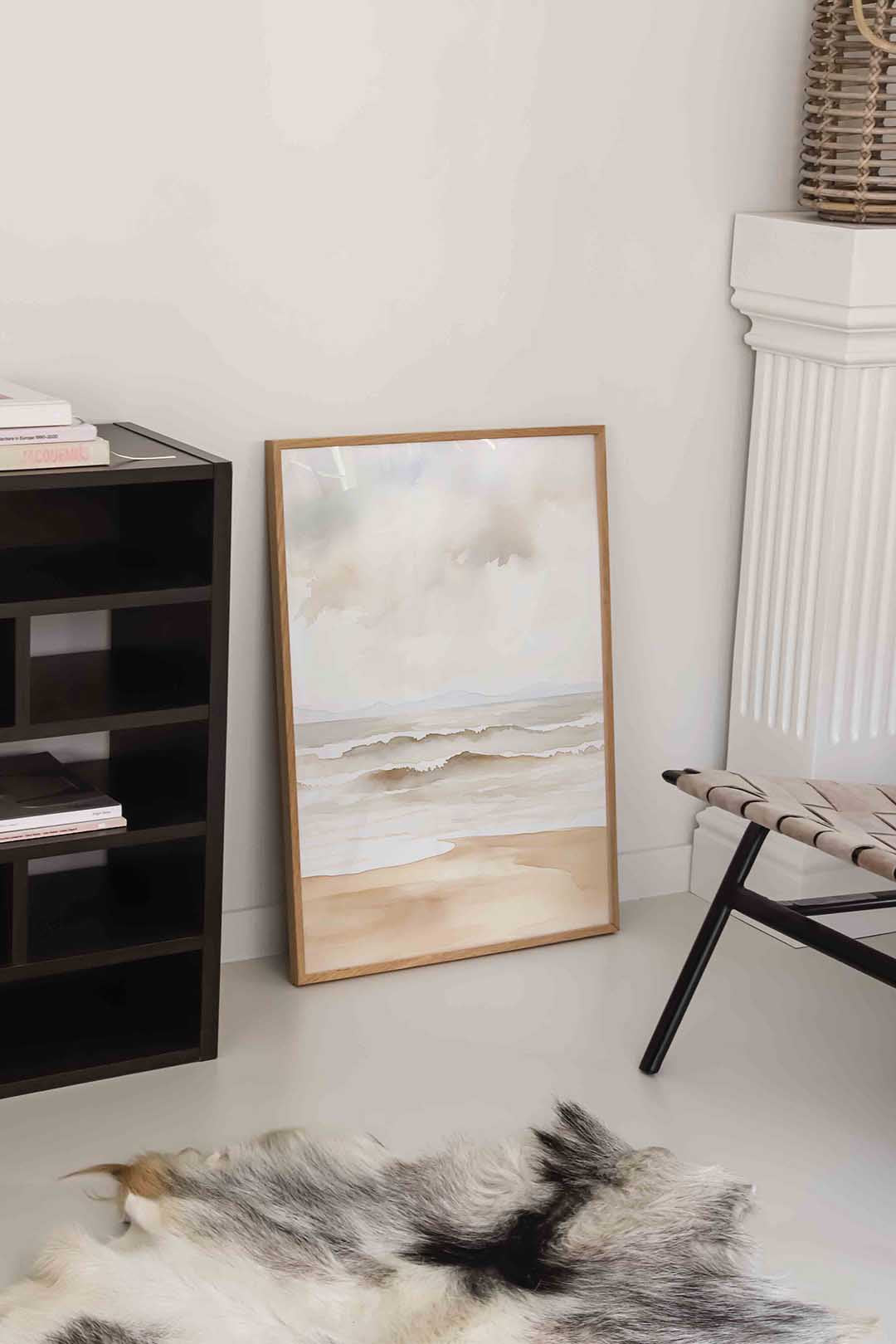 Strand en zee Poster