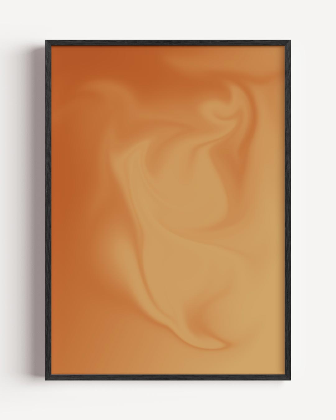 Warme Oranjewolk Poster-WallArtistic