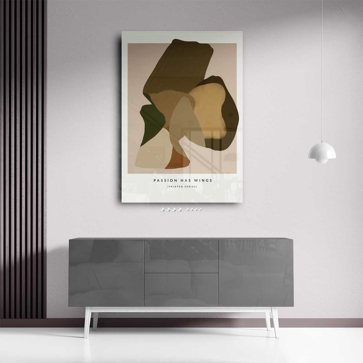 Abstracte Vibratie Kunstwerk-canvas-dibond-plexiglas-wanddecoratie-WallArtistic