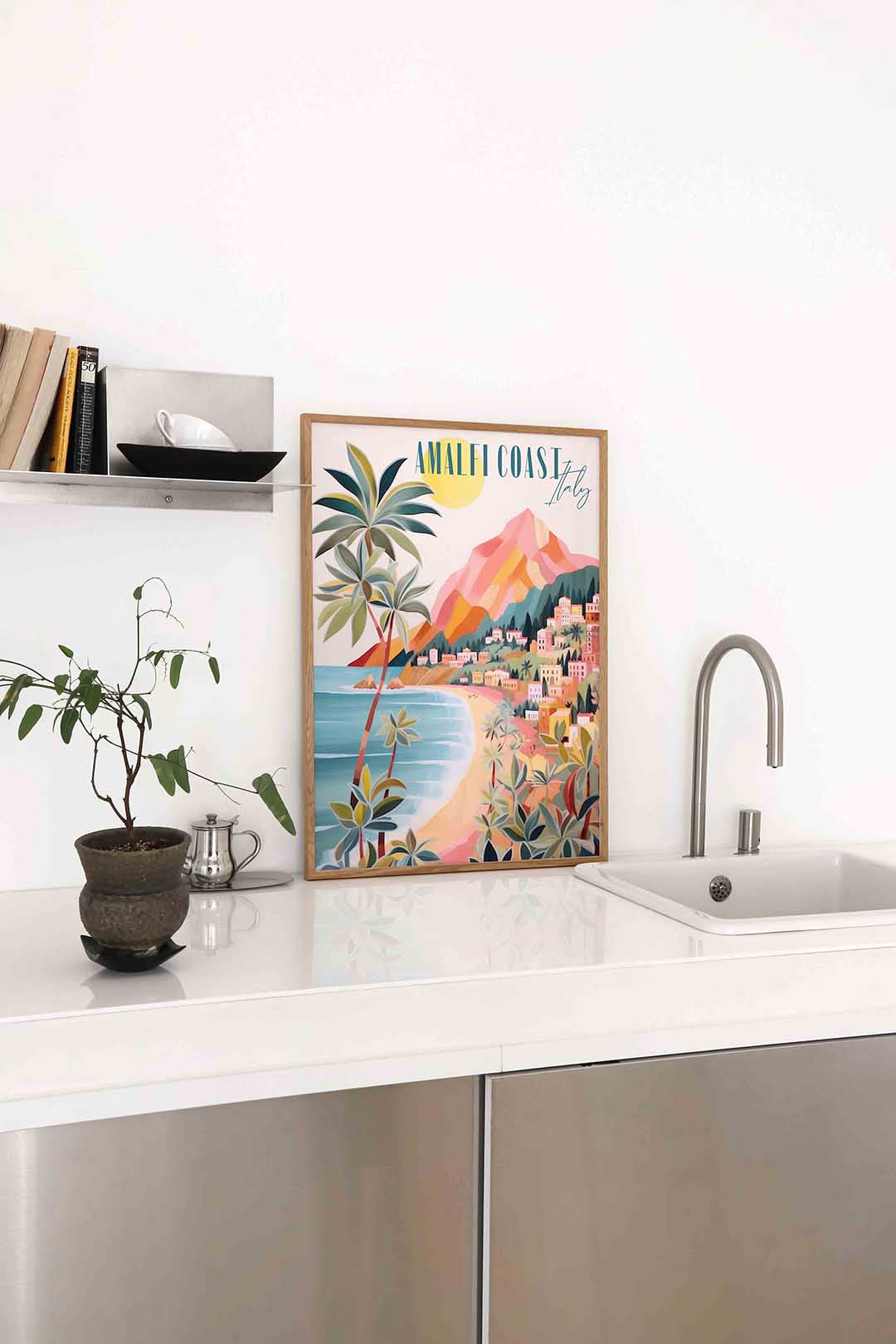 Amalfi kust italië Poster