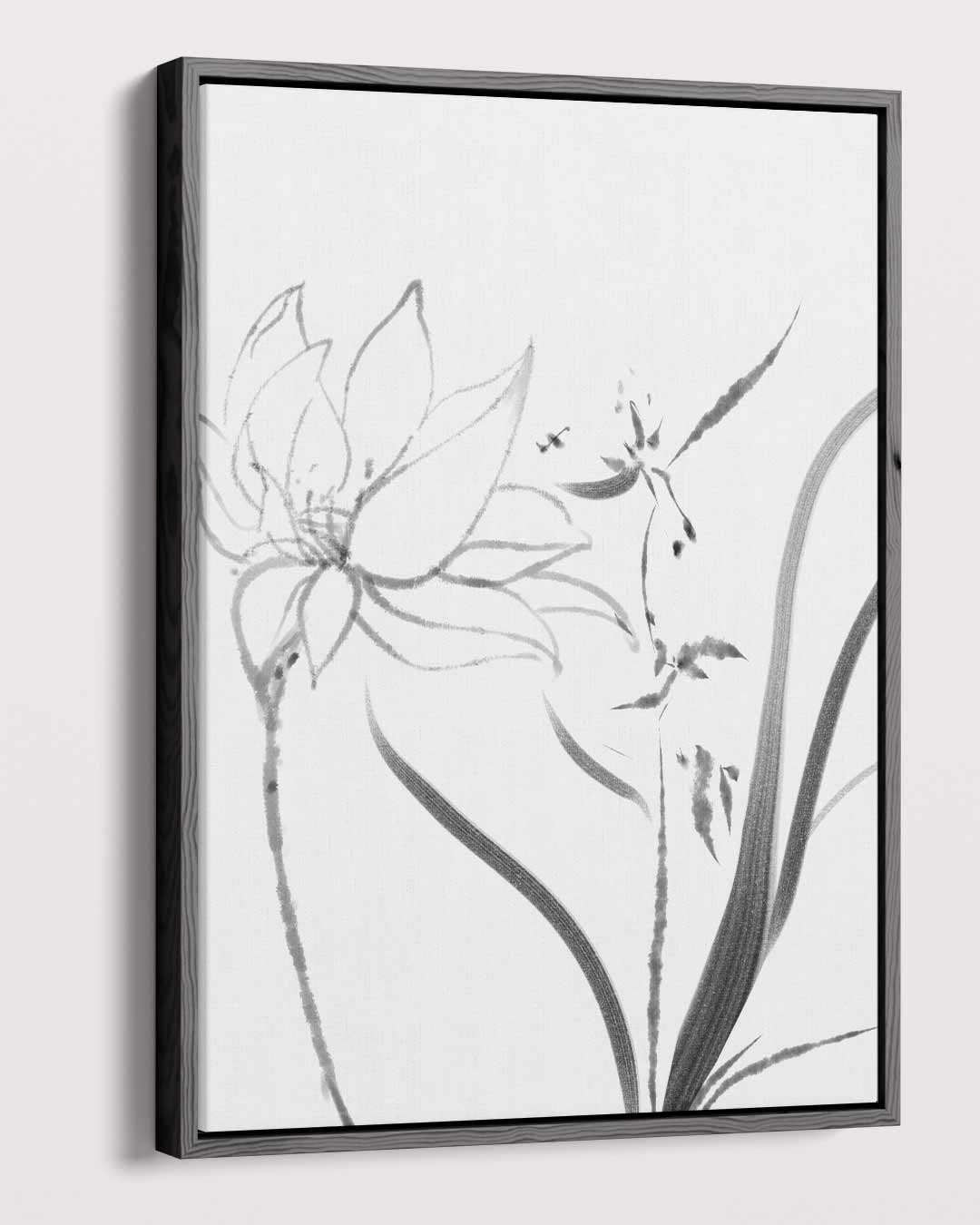 Zen Bloemenpracht Kunstwerk-canvas-dibond-plexiglas-wanddecoratie-WallArtistic