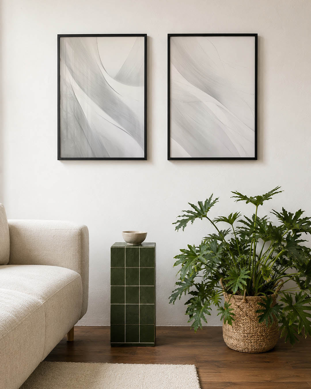 Zwevende lijnen Posterset