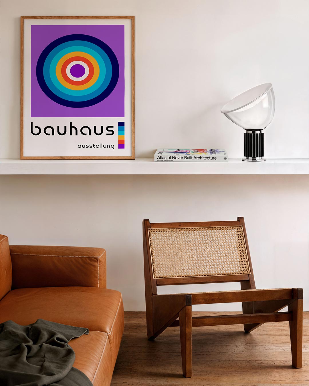 Cirkelvormen en kleur Poster