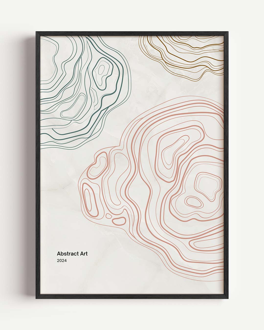 Moderne Abstracte Kunst Poster