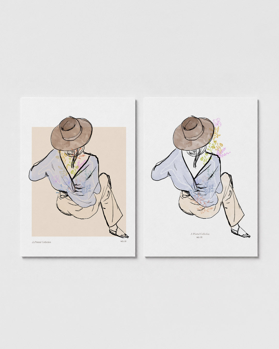 Vorm en lijnenspel Posterset