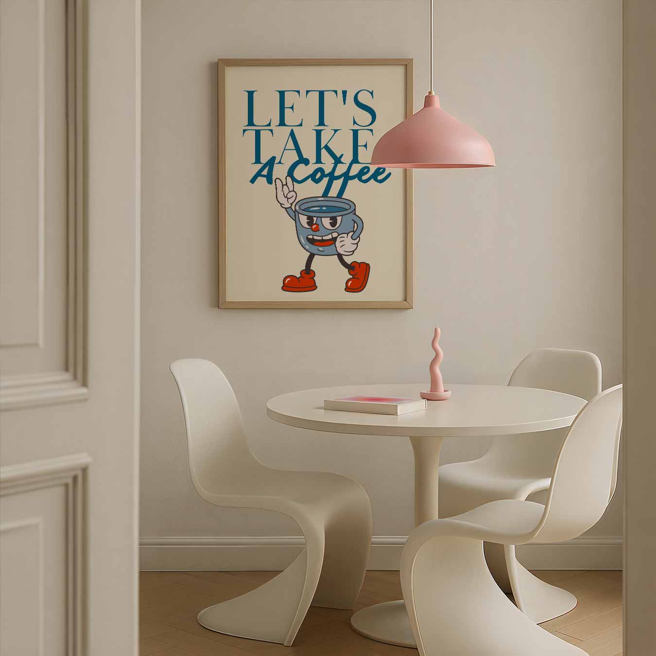 Let's Take a Coffee Poster