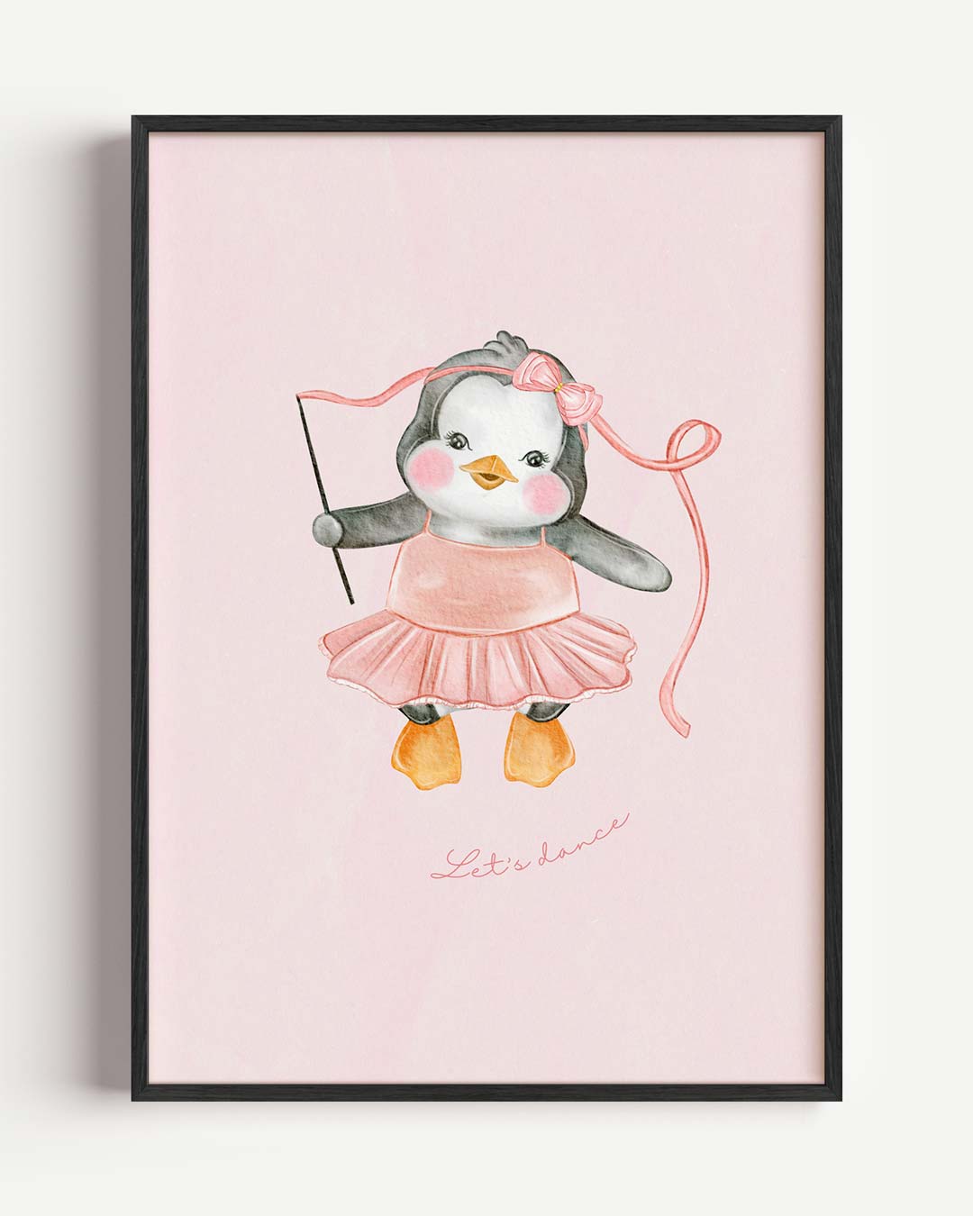 Dansende Pinguïn Poster