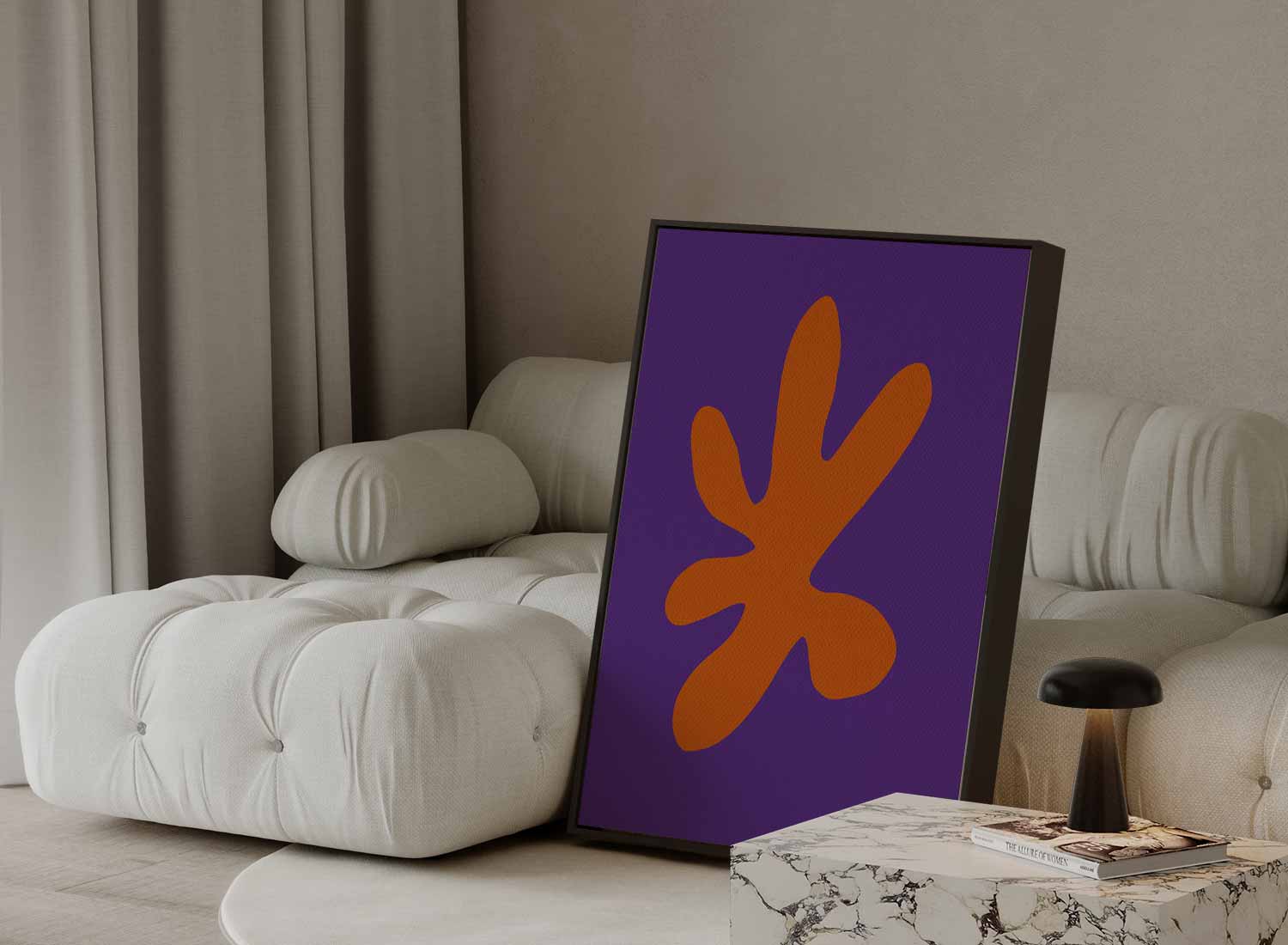 Vrolijke Vormenspel Kunstwerk-canvas-dibond-plexiglas-wanddecoratie-WallArtistic