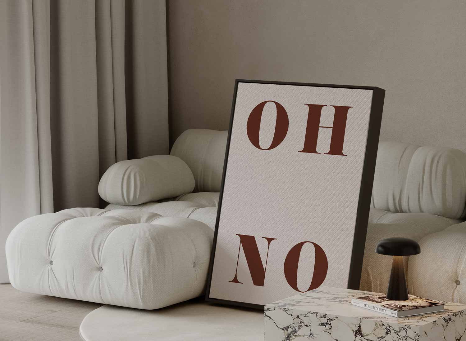 Oh No Poster