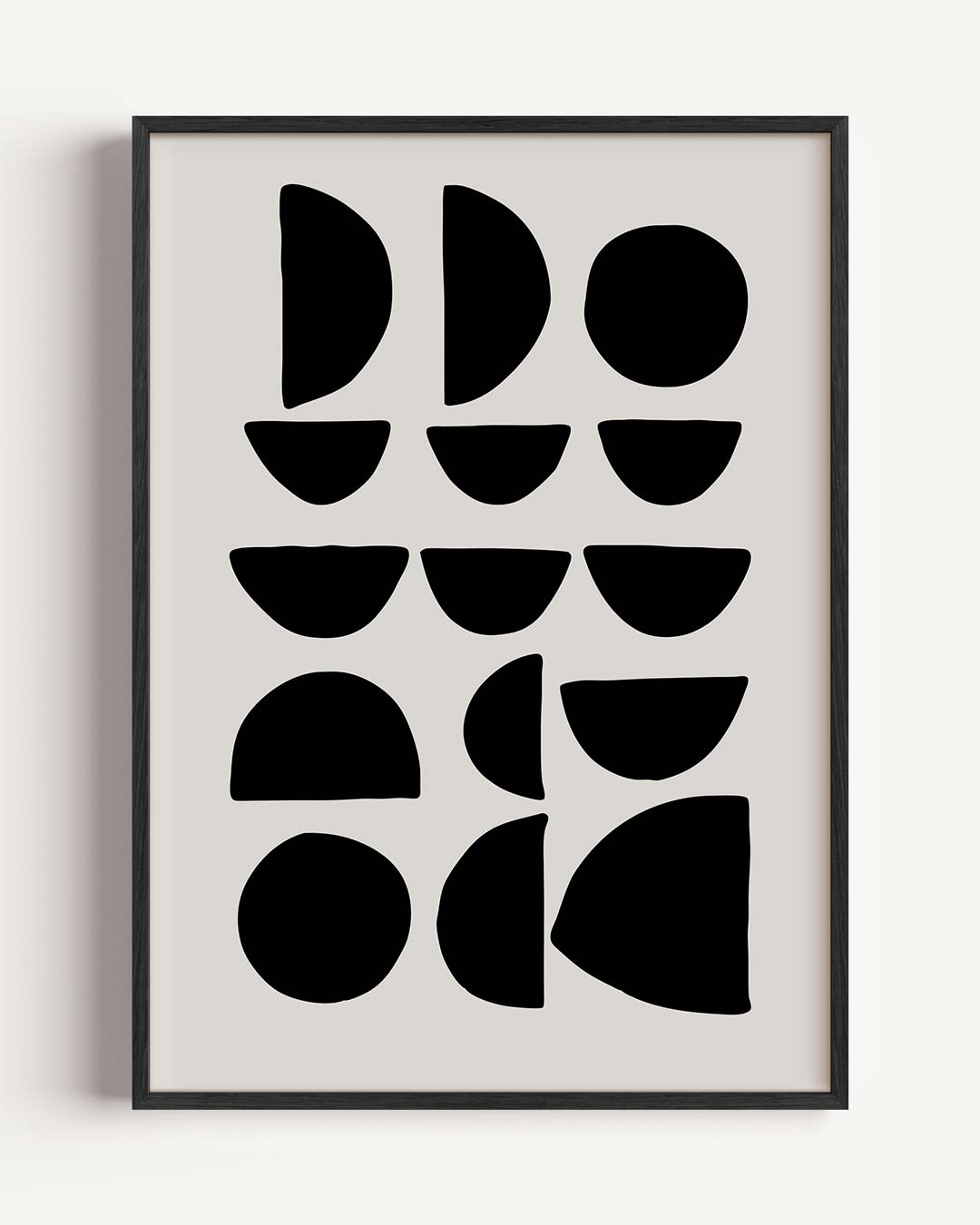 Minimalistische Geometrische Kunstposter