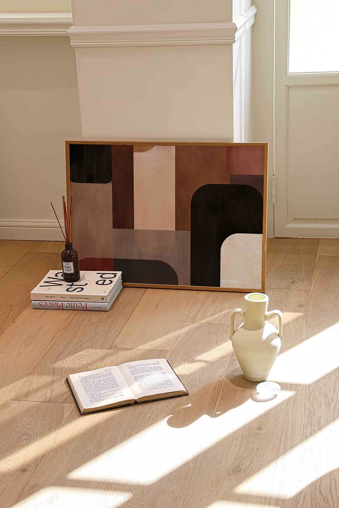 Abstracte vormen Poster
