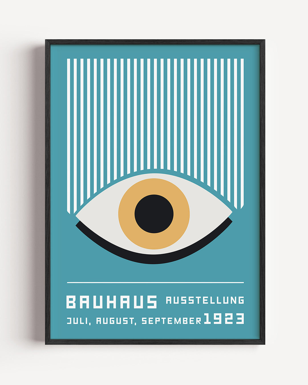 Oog en lijnen Poster