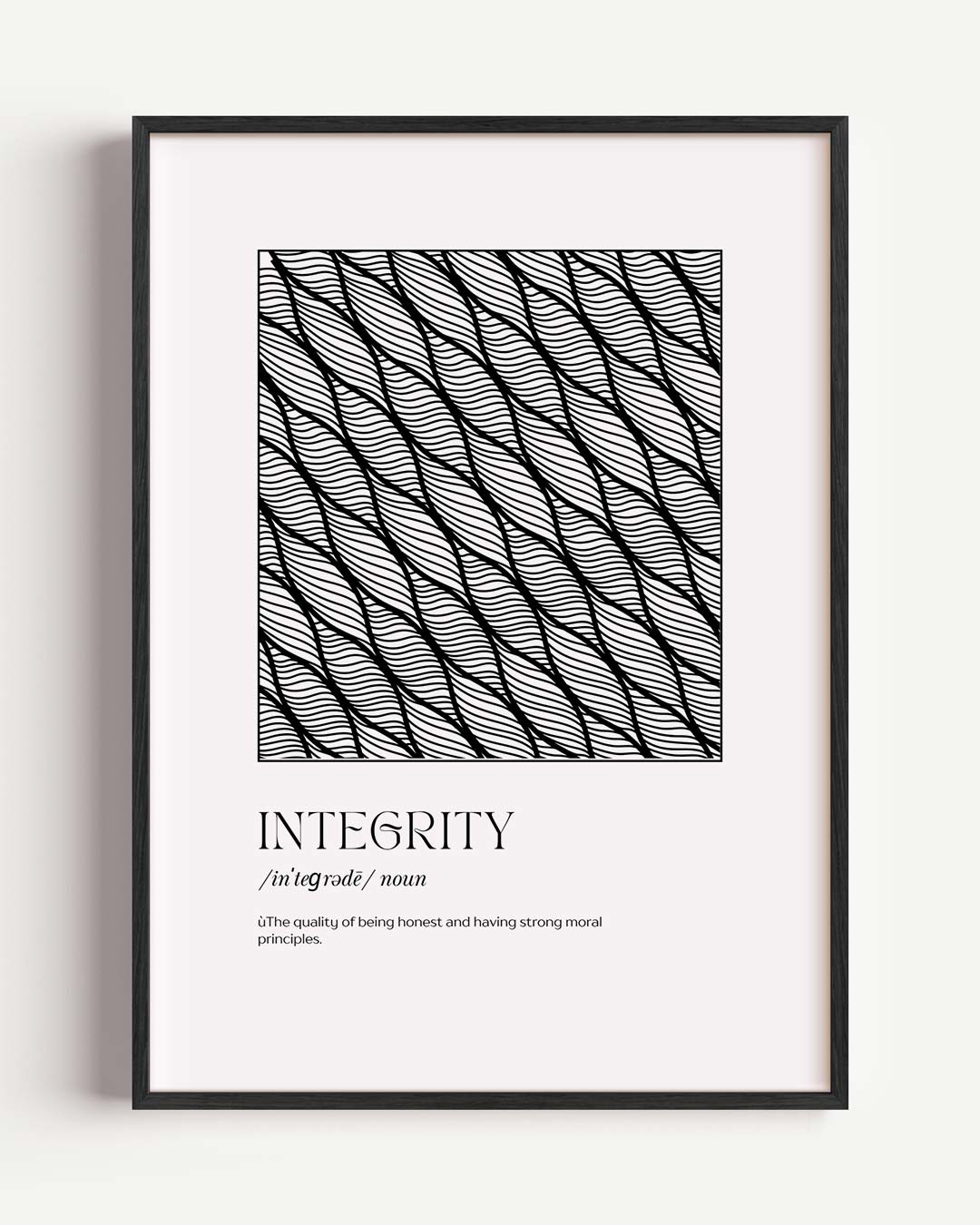 Inspirerende Integriteit Poster