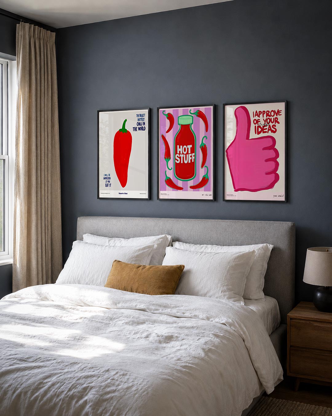 Kleur en tekst Posterset