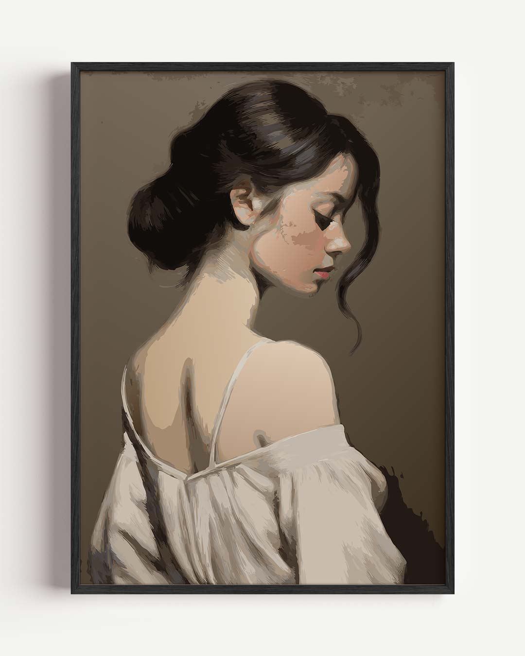 Elegante Vrouwelijke Stijl Poster