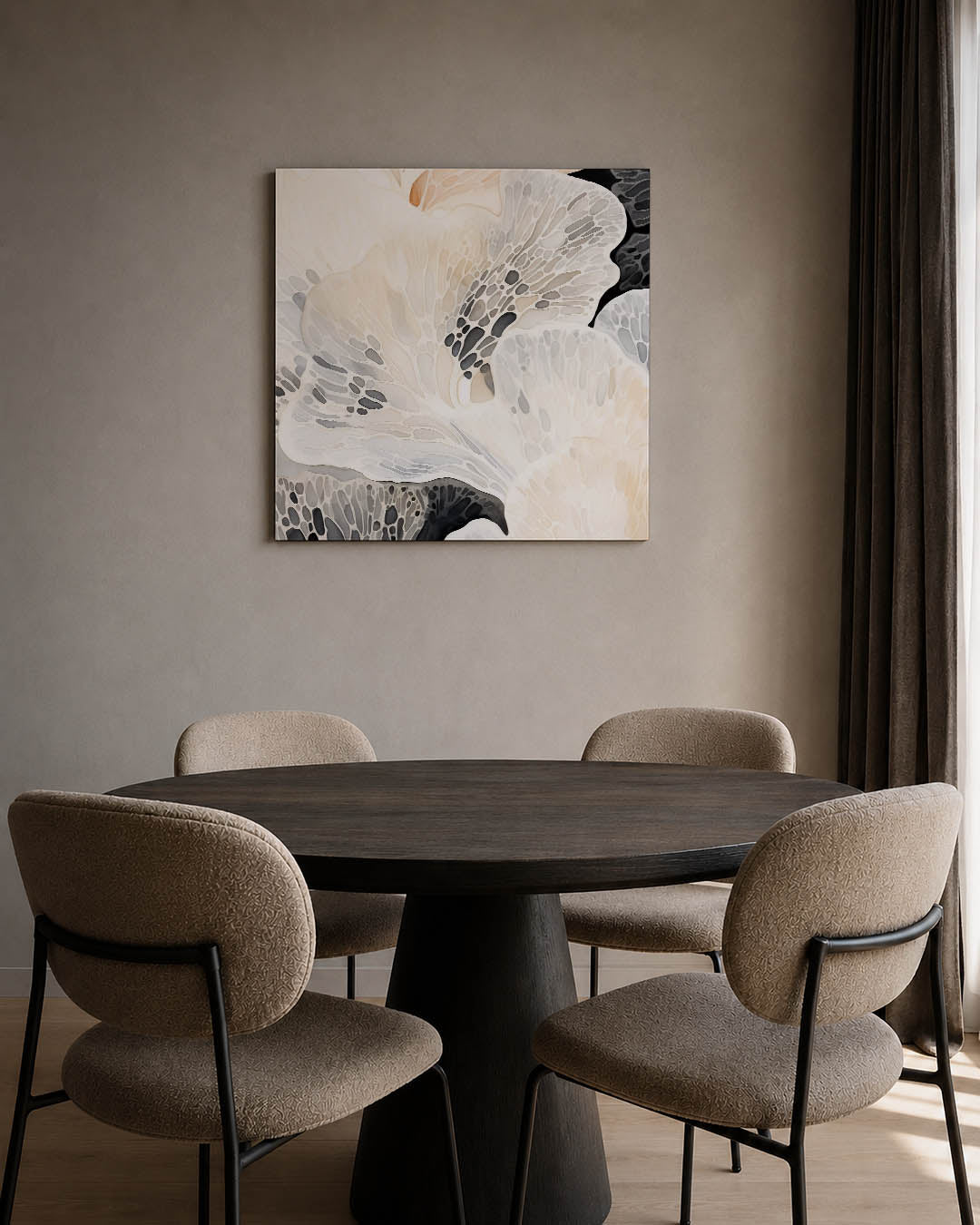 Organische vormen Kunstwerk