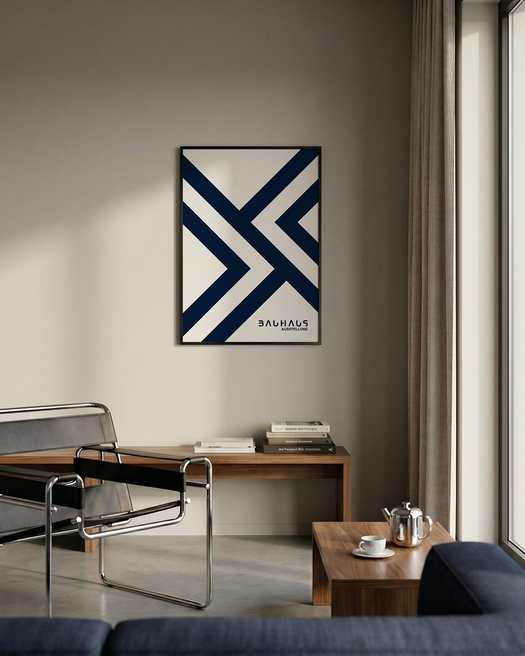 Lijnen en vlakken Poster