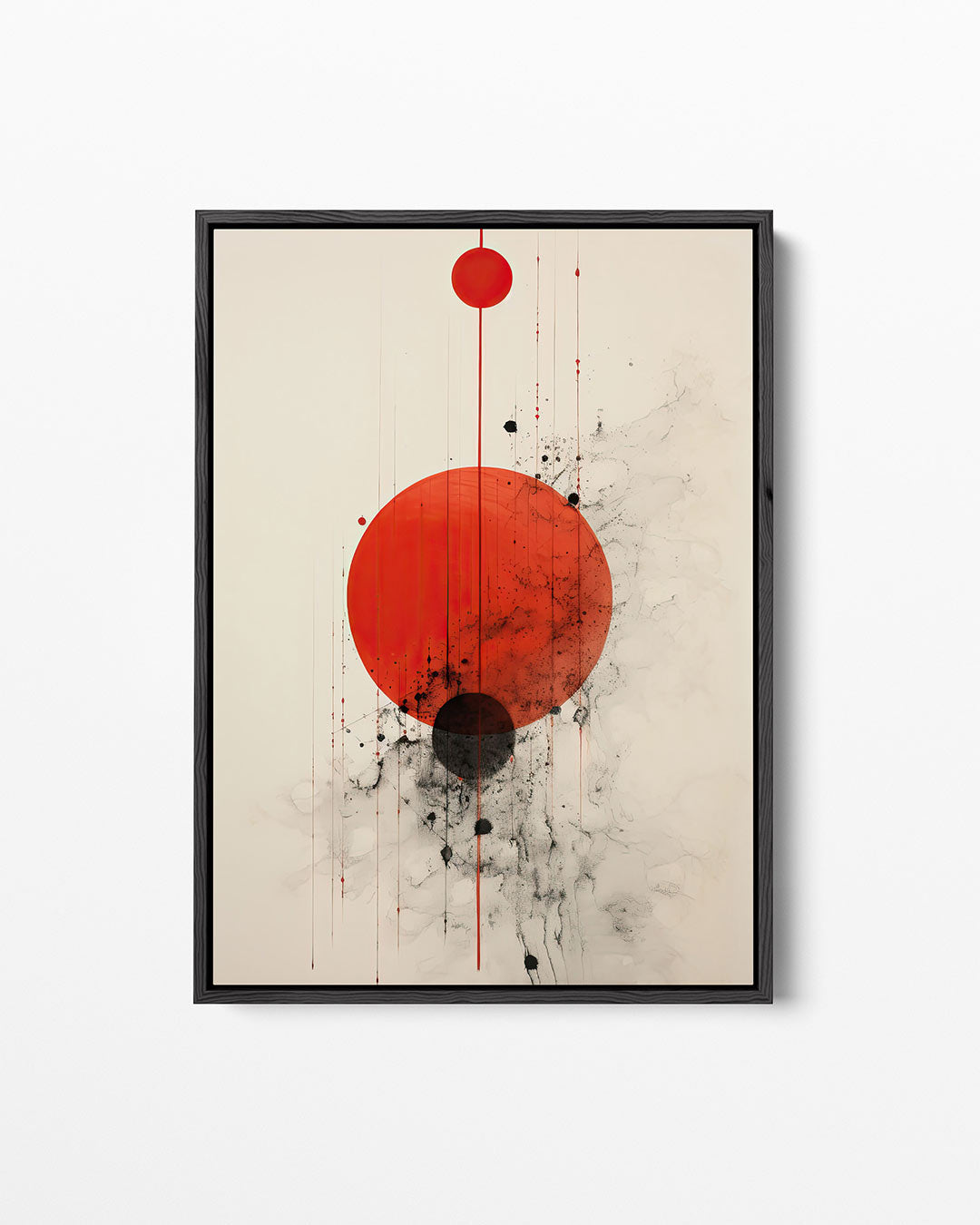 Geometrische cirkelcompositie Kunstwerk