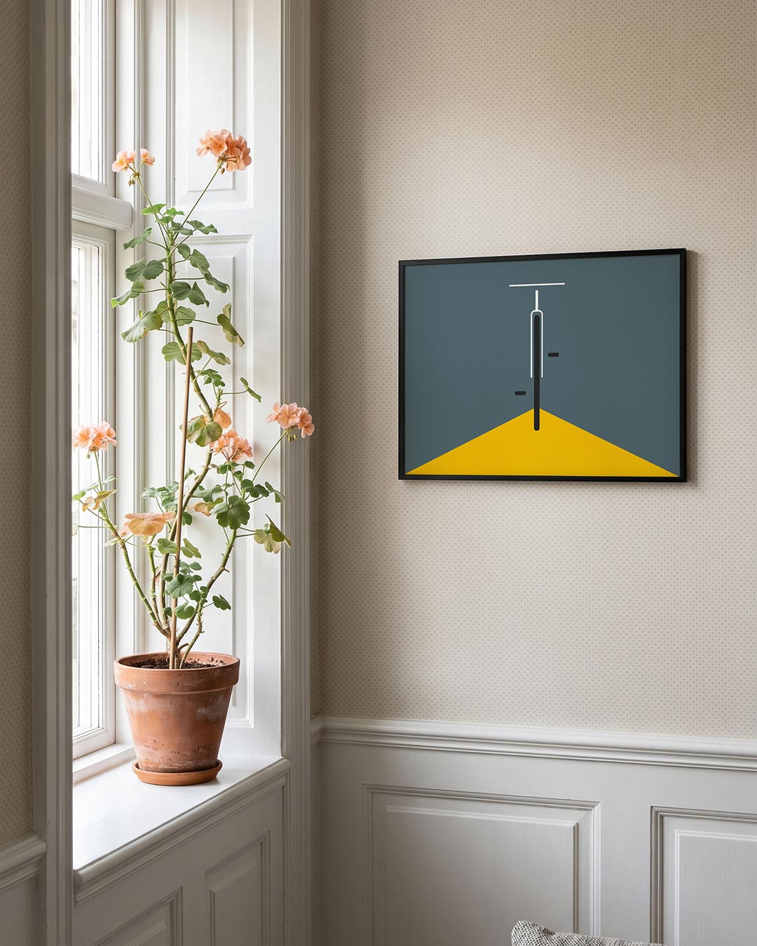 Lijnen en vlakken Poster