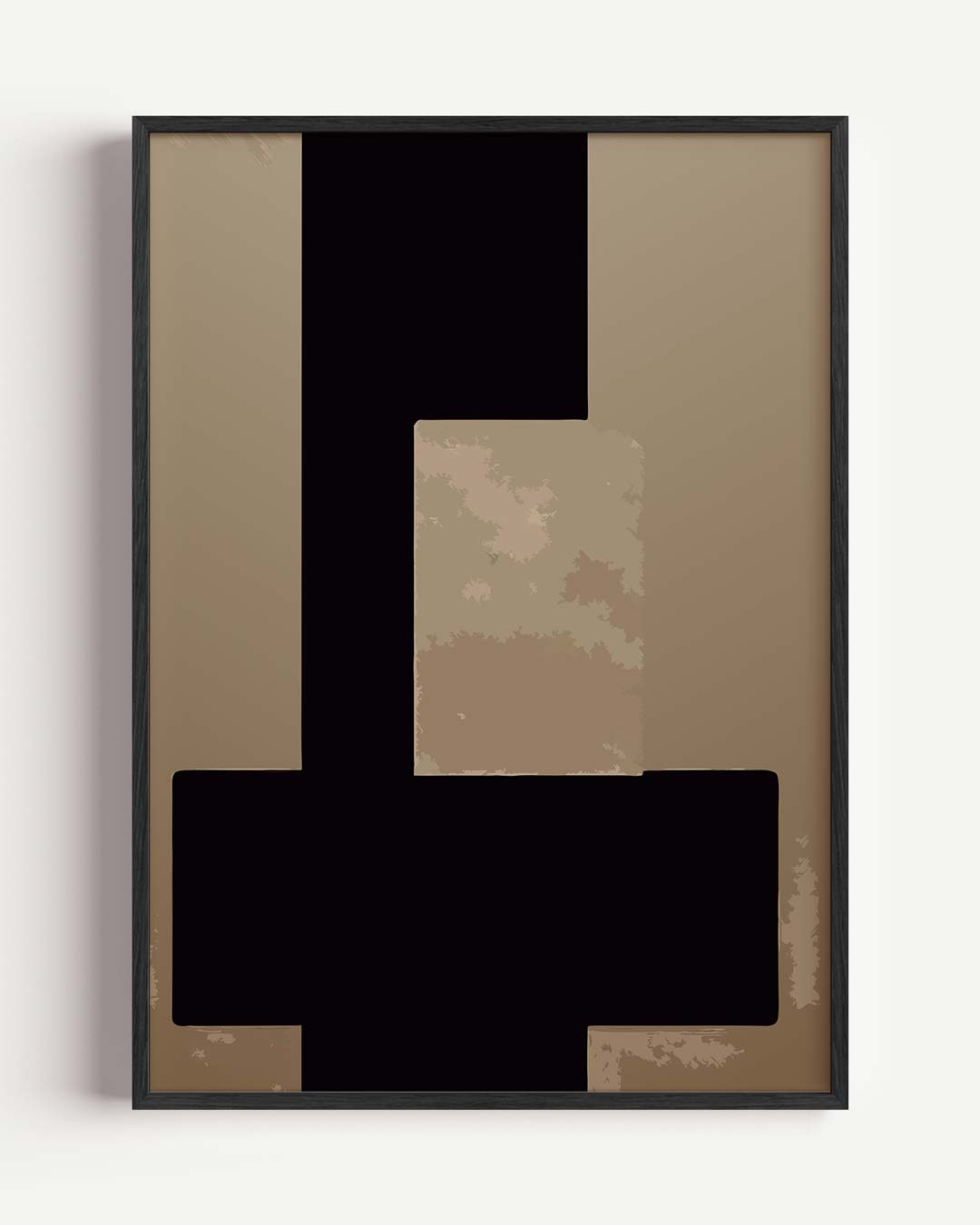 Stijlvolle Geometrische Vorm Poster