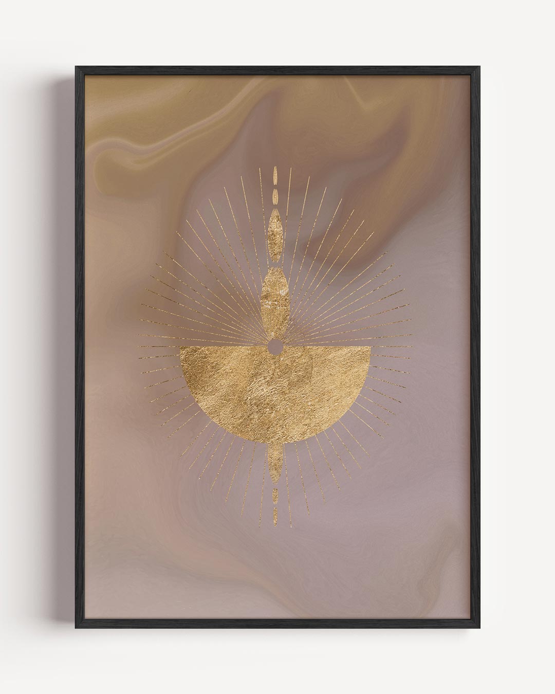 Gouden Sfeerposter-WallArtistic