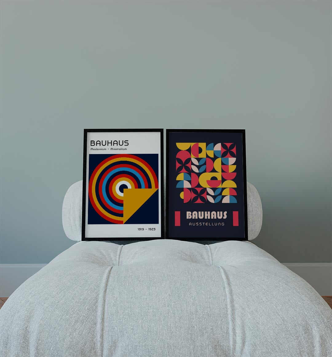 Cirkel en vlak Posterset