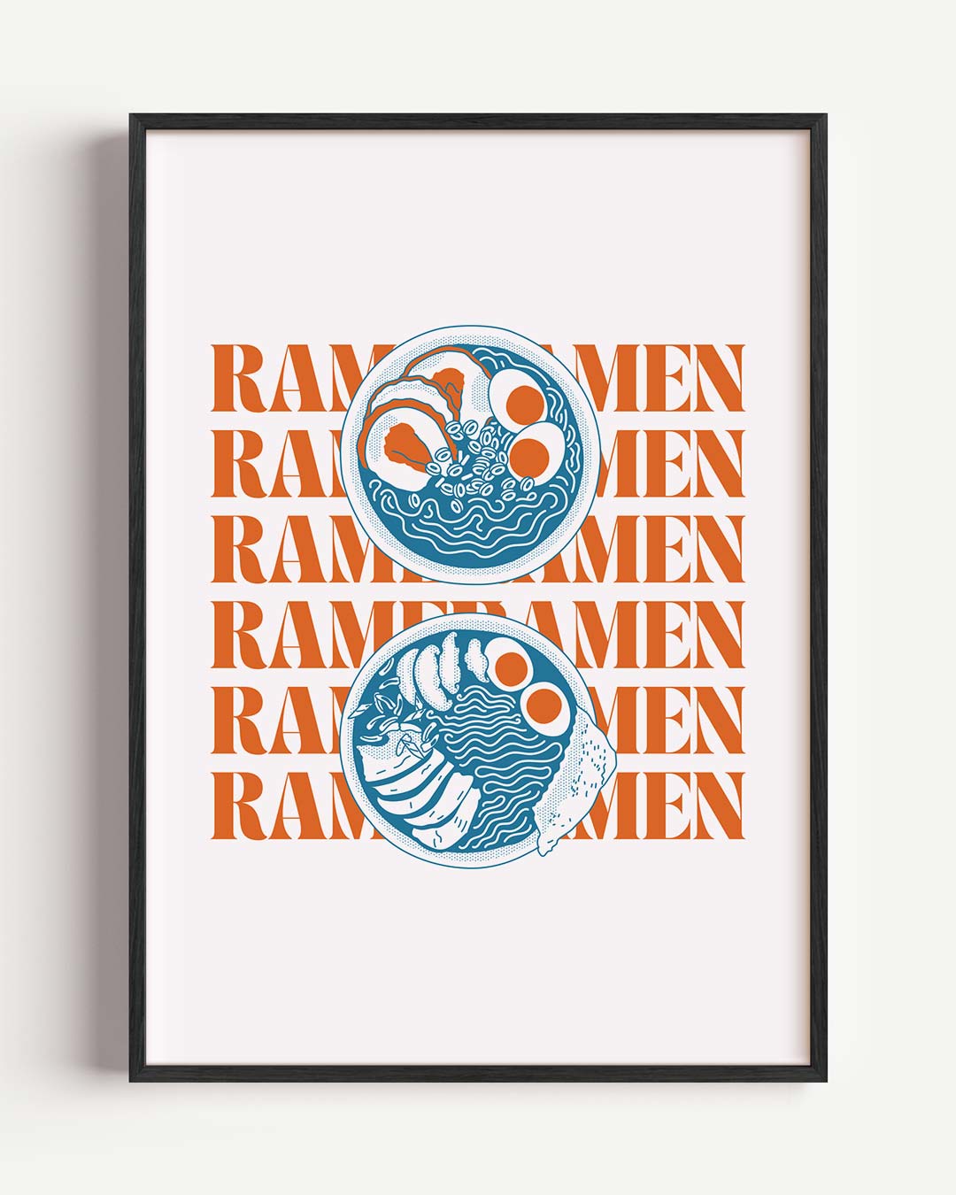 Stijlvolle Ramen Poster