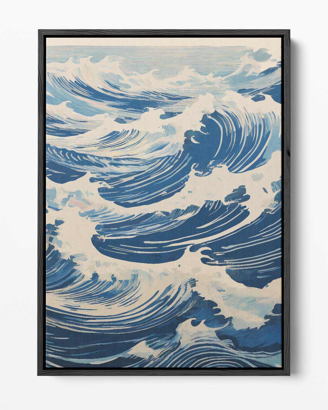 Golven van de Oceaan Kunstwerk-canvas-dibond-plexiglas-wanddecoratie-WallArtistic