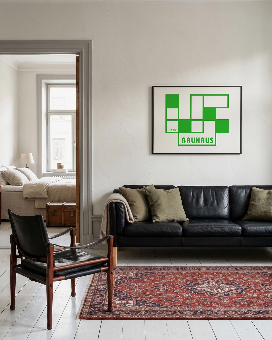 Geometrische vlakverdeling Poster