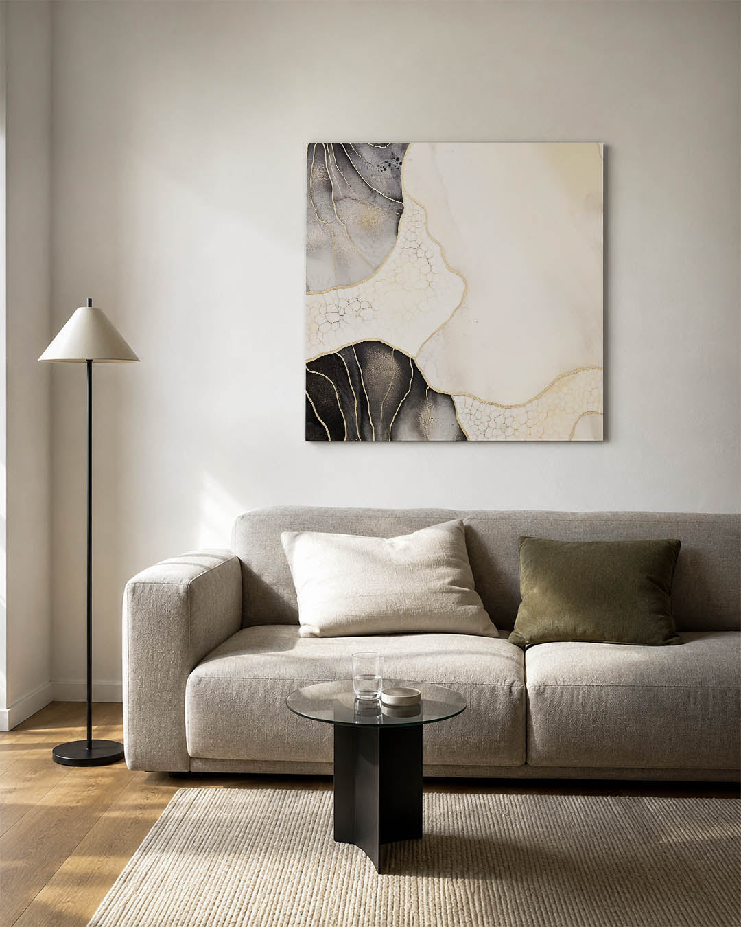 Organische lijnen Kunstwerk