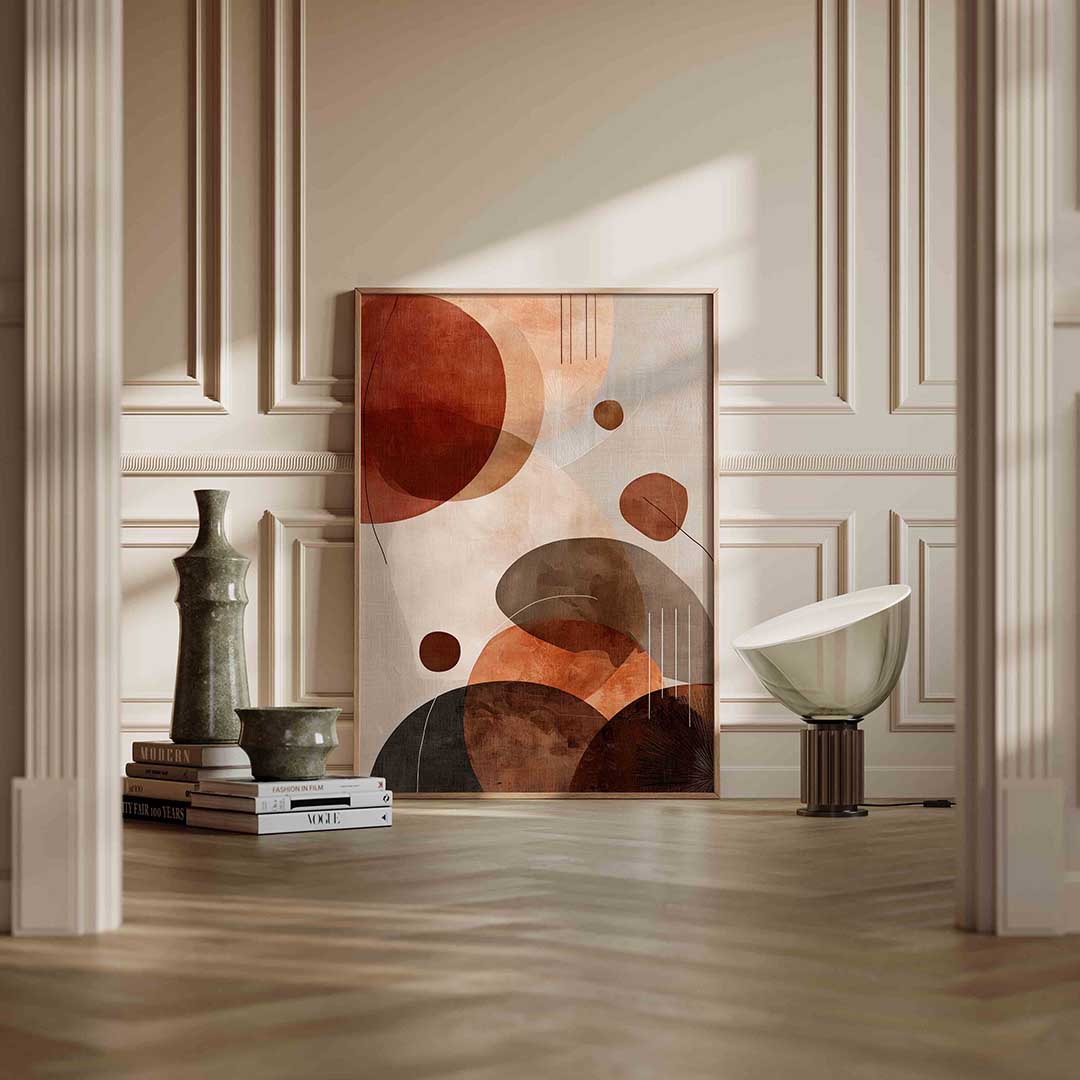 Abstracte vormen Poster