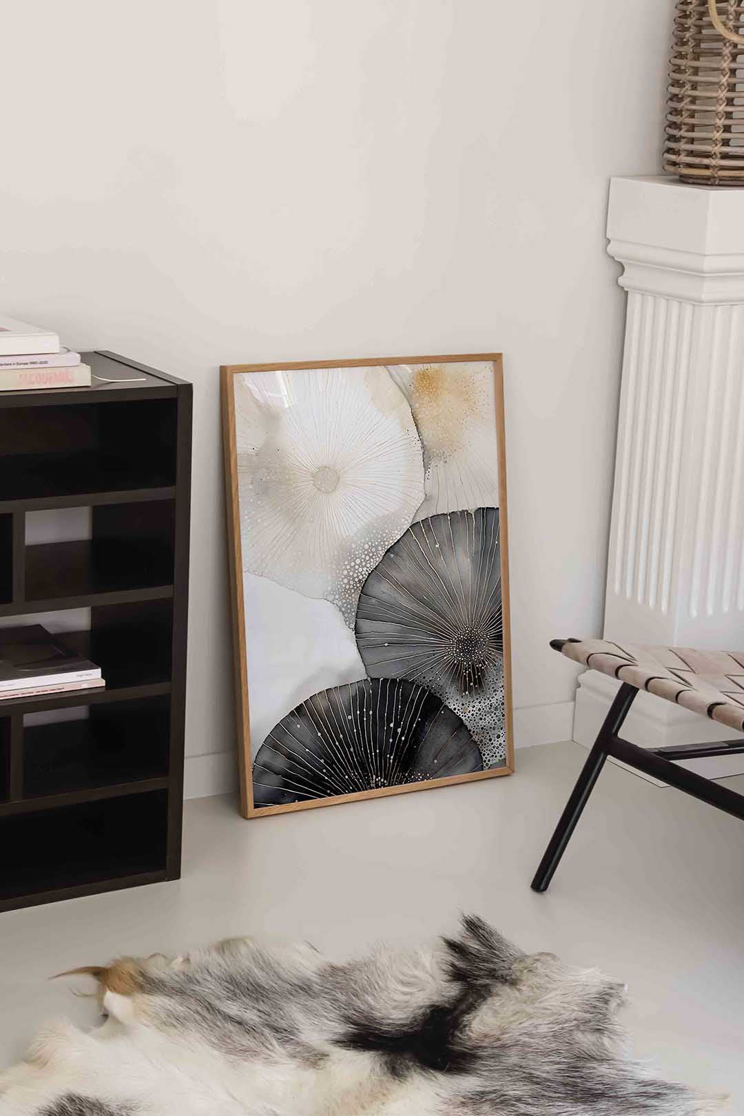 Abstracte cirkels Poster