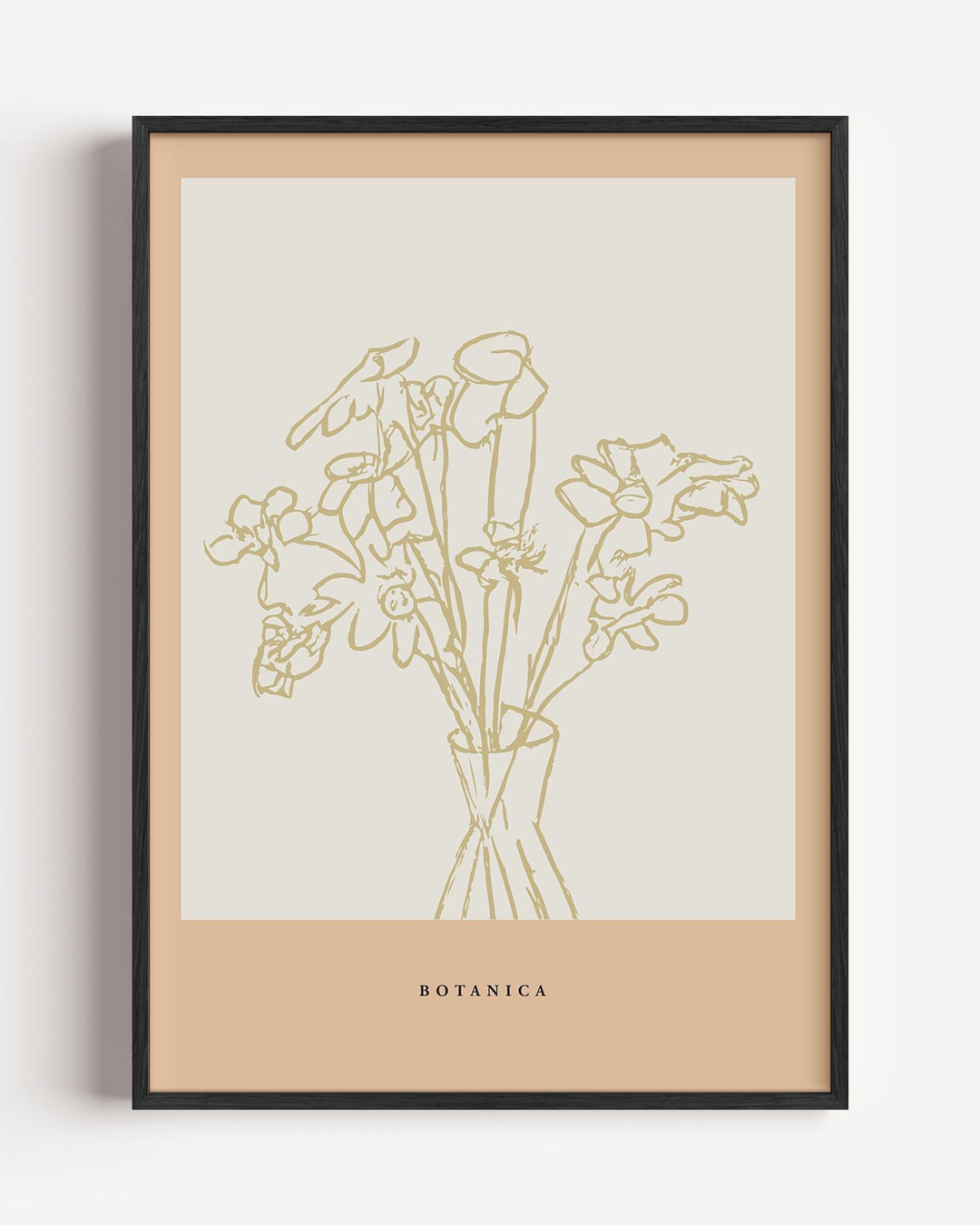 Elegante Botanische Bloemenposter-WallArtistic