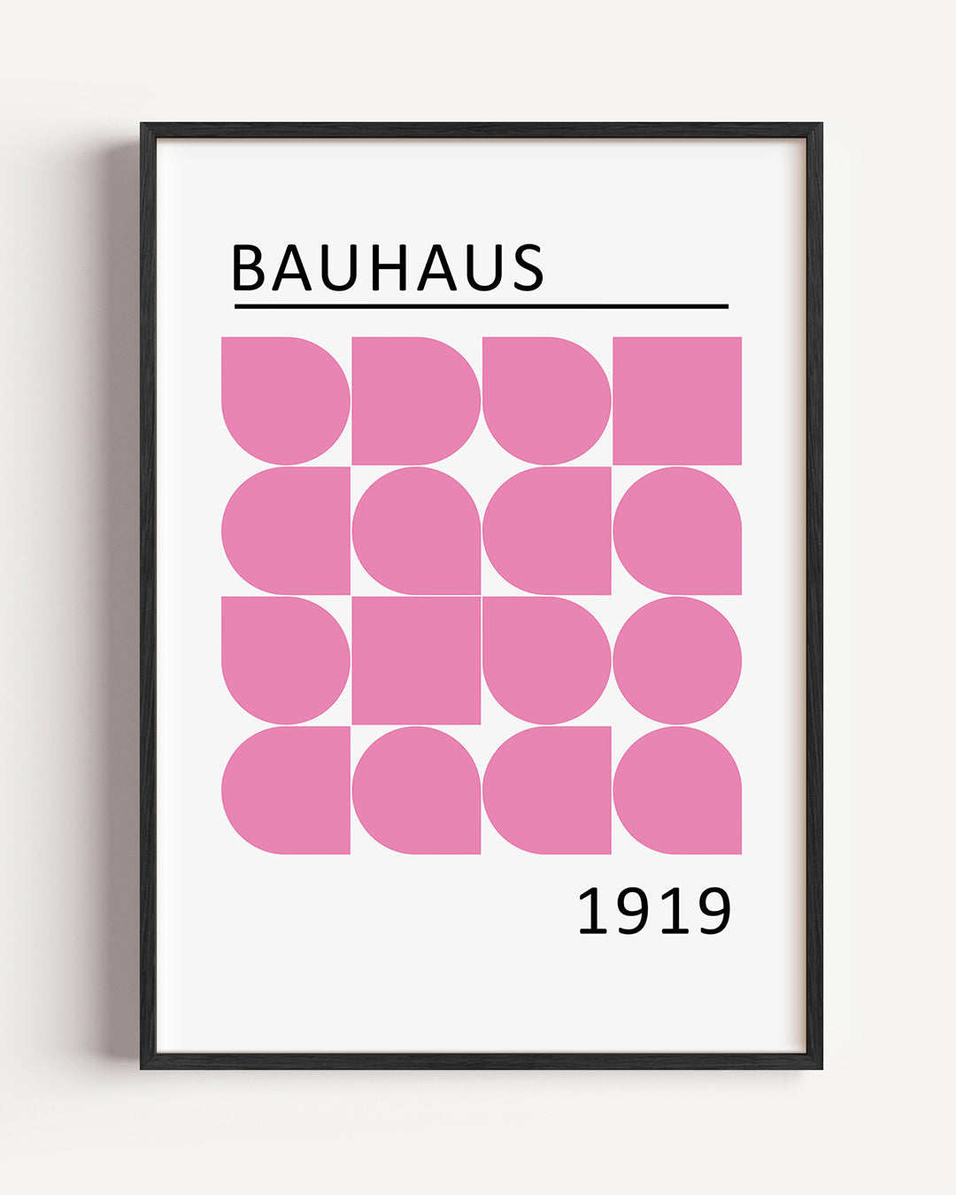 Vormritme en kleur Poster