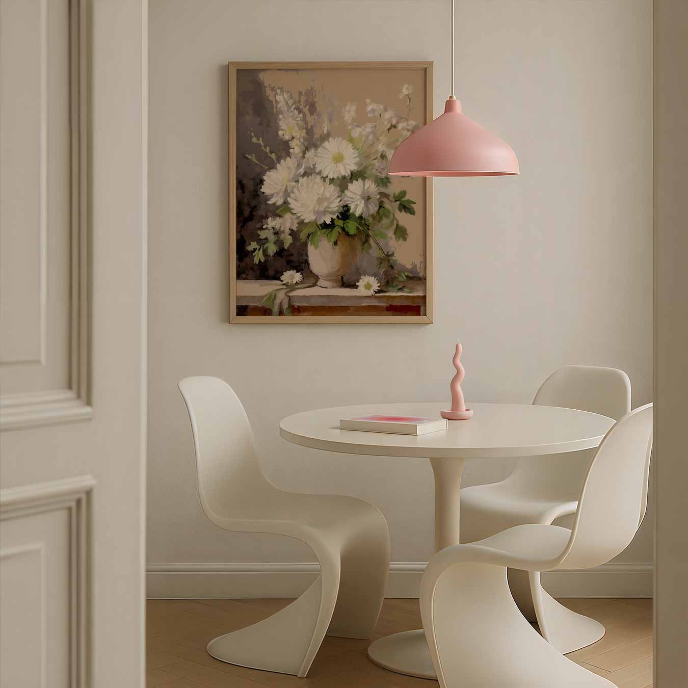 Elegante Bloemenpracht Poster