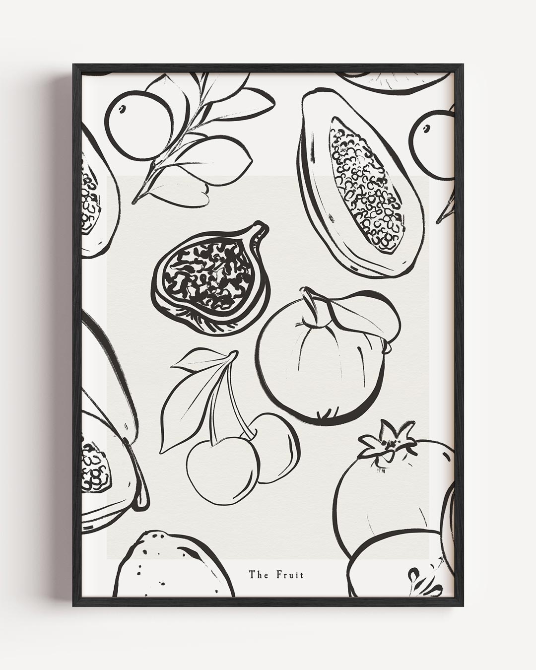 Fruitige Streken Art Poster-WallArtistic
