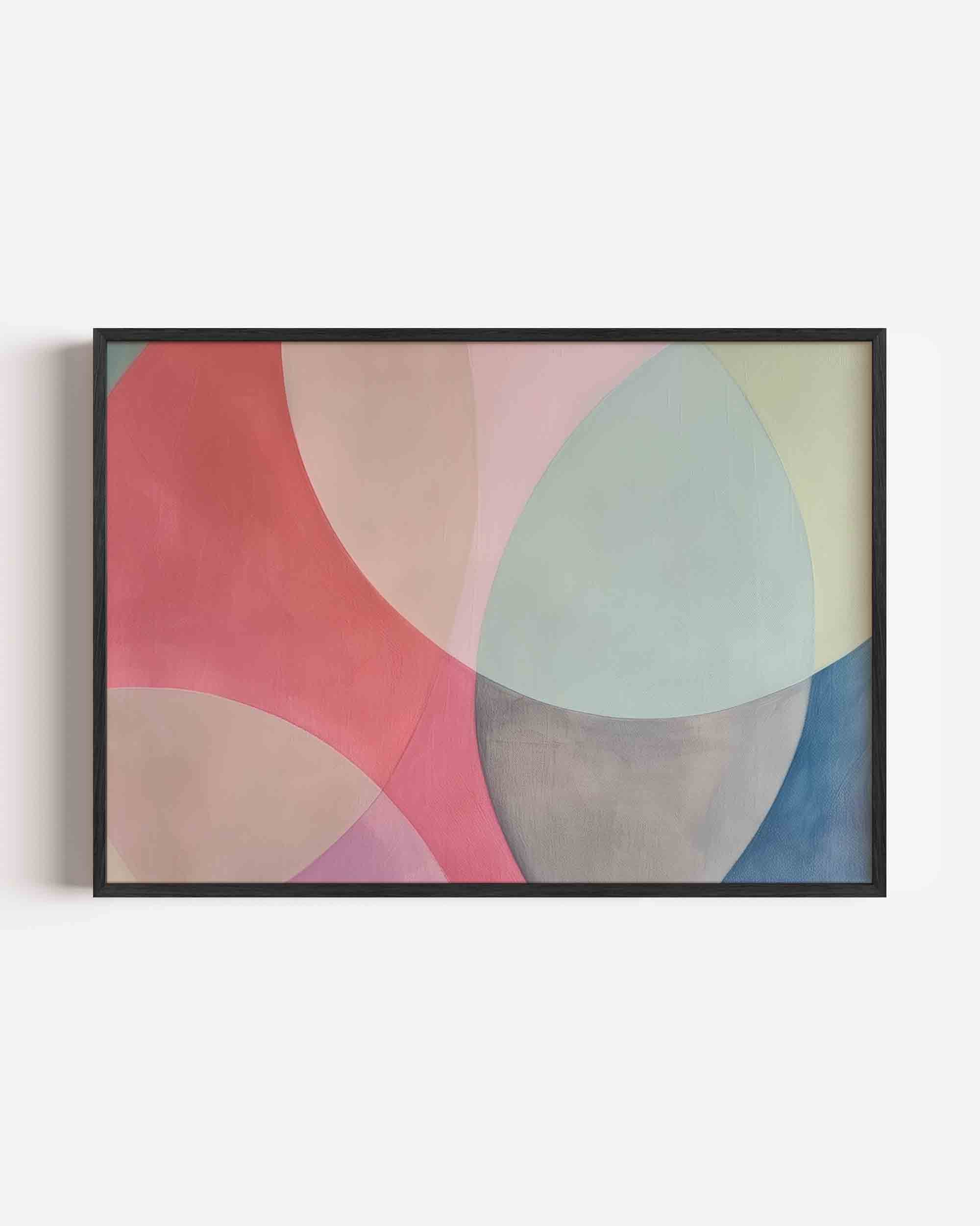 Abstracte cirkels Poster