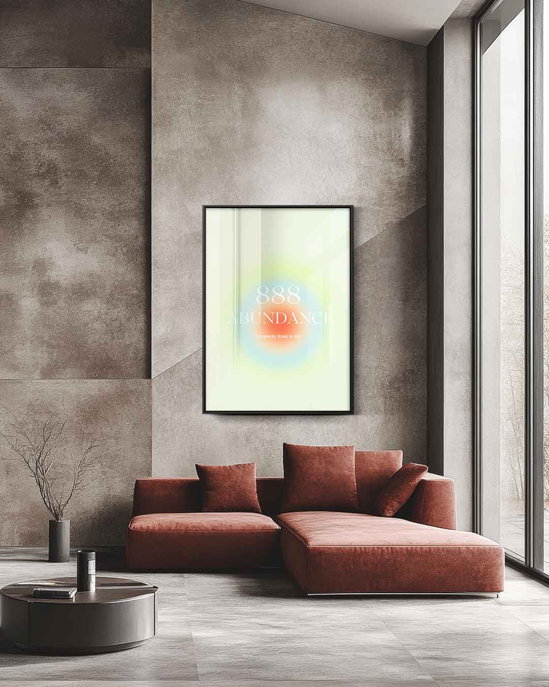 Welvaartsgloed 888 Kunstwerk-canvas-dibond-plexiglas-wanddecoratie-WallArtistic