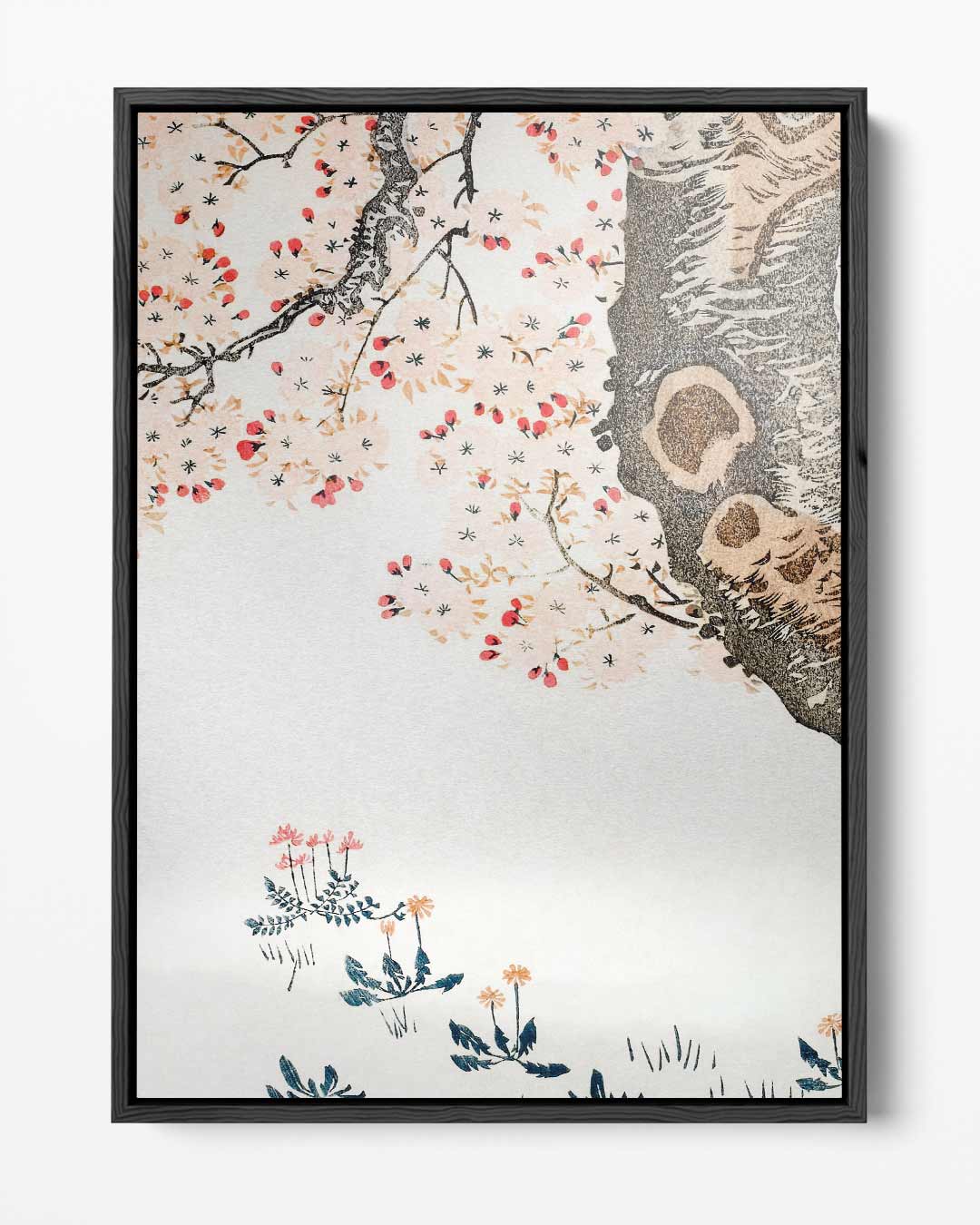 Bloeiende Sakura Print Kunstwerk-canvas-dibond-plexiglas-wanddecoratie-WallArtistic