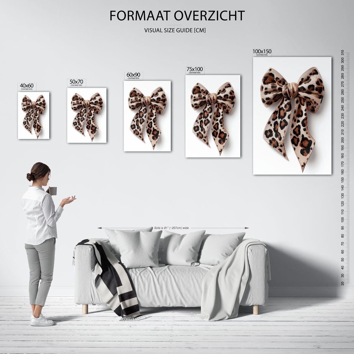 Luipaardstrik Kunstwerk