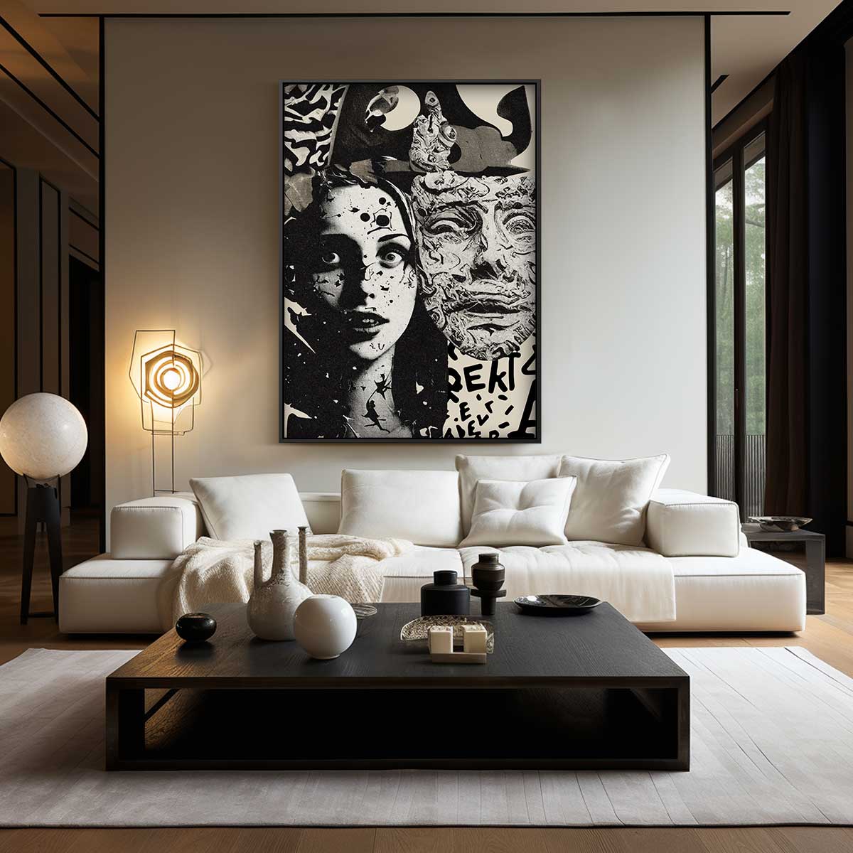 Abstract kunstwerk Kunstwerk-canvas-dibond-plexiglas-wanddecoratie-WallArtistic