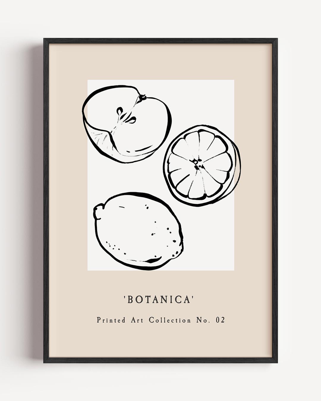 Botanica Fruit Illustratie Poster-WallArtistic