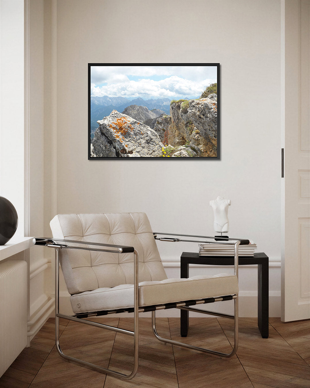 Rotsachtige berglandschap Kunstwerk