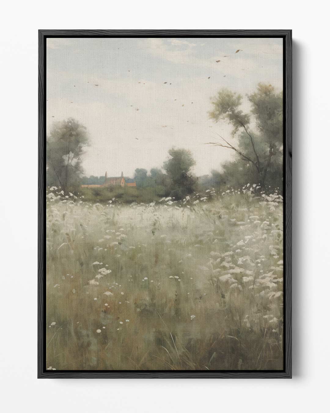 Zomers Weidelandschap Kunstwerk-canvas-dibond-plexiglas-wanddecoratie-WallArtistic