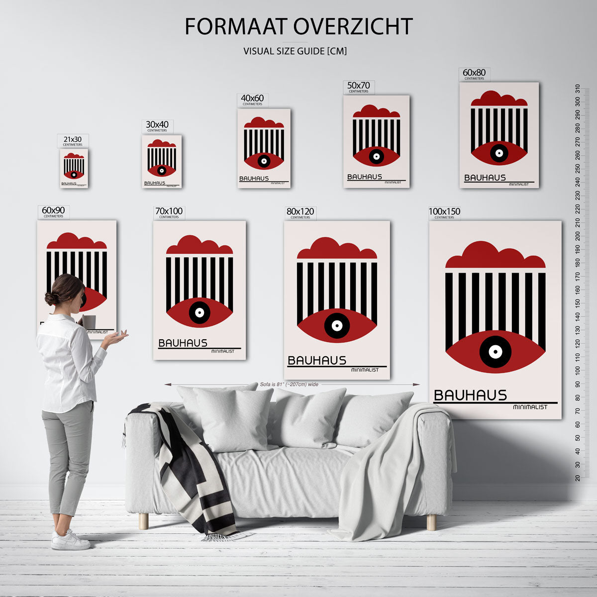 Vorm en balans Poster
