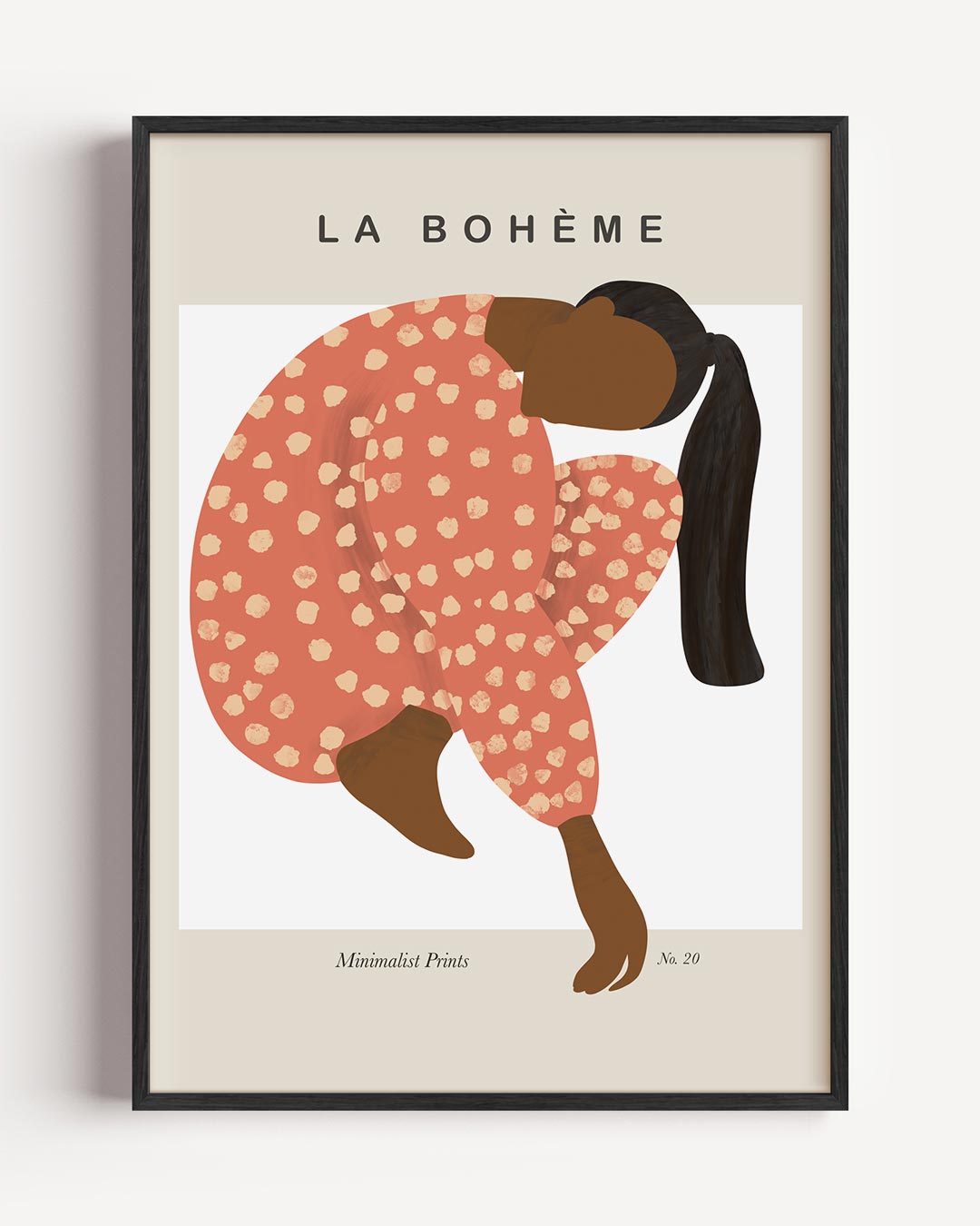 La Bohème Stijlvolle Kunstprint Poster-WallArtistic