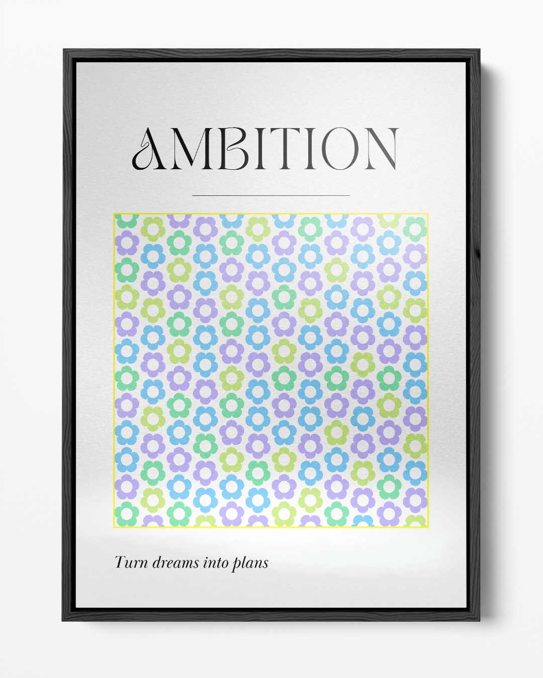 Ambition Bloemenprint Kunstwerk-canvas-dibond-plexiglas-wanddecoratie-WallArtistic