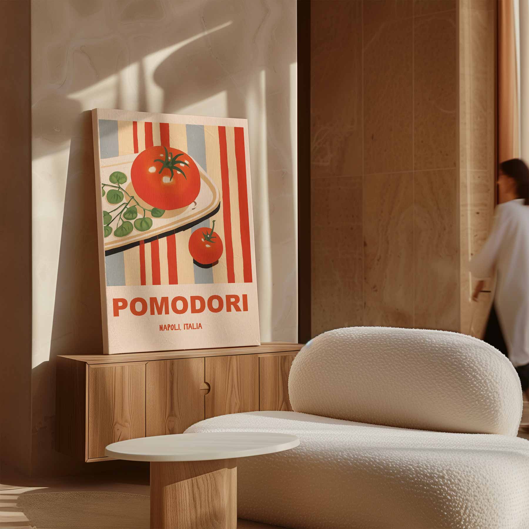 Pomodori Illustratie Poster