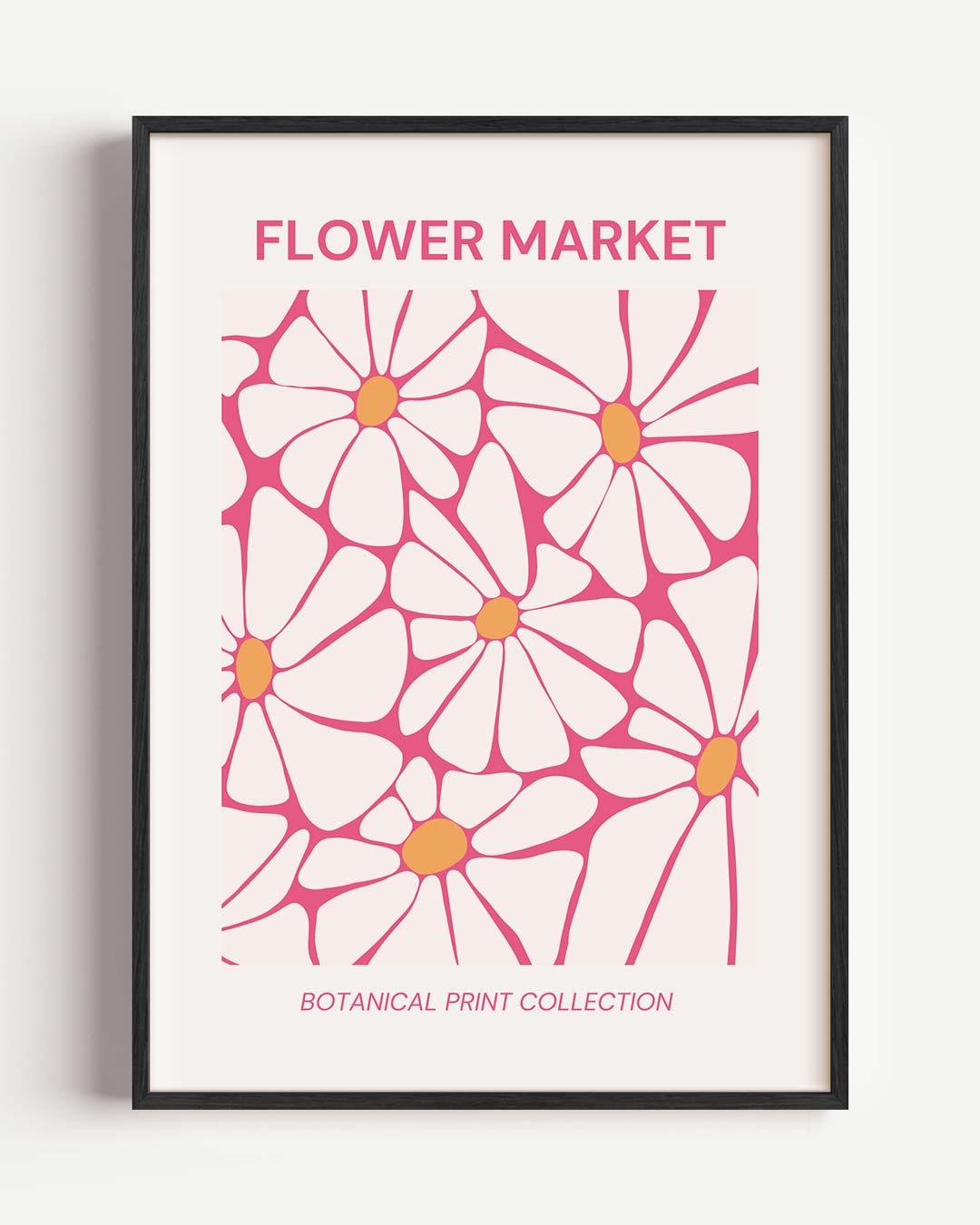 Bloemenmarkt Poster